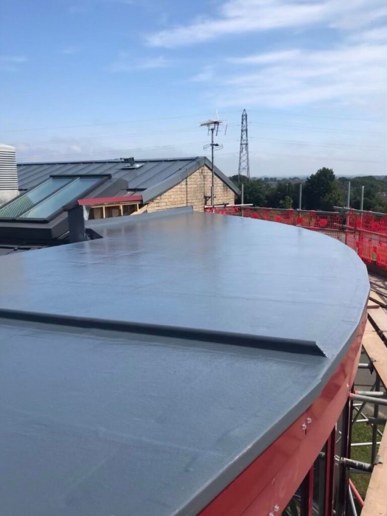 Commercial Roof GRP Fibreglass Ashford