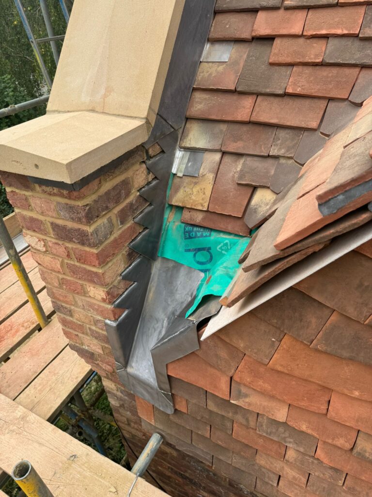Lead Valley Flashing