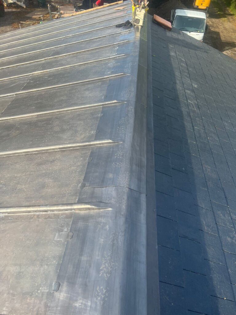 Lead Roof Ridge