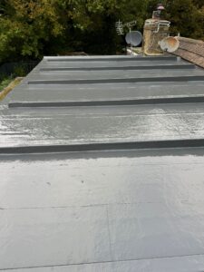 GRP Fibreglass Flat roof