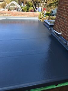 GRP Fibreglass flat Roof Tenterden